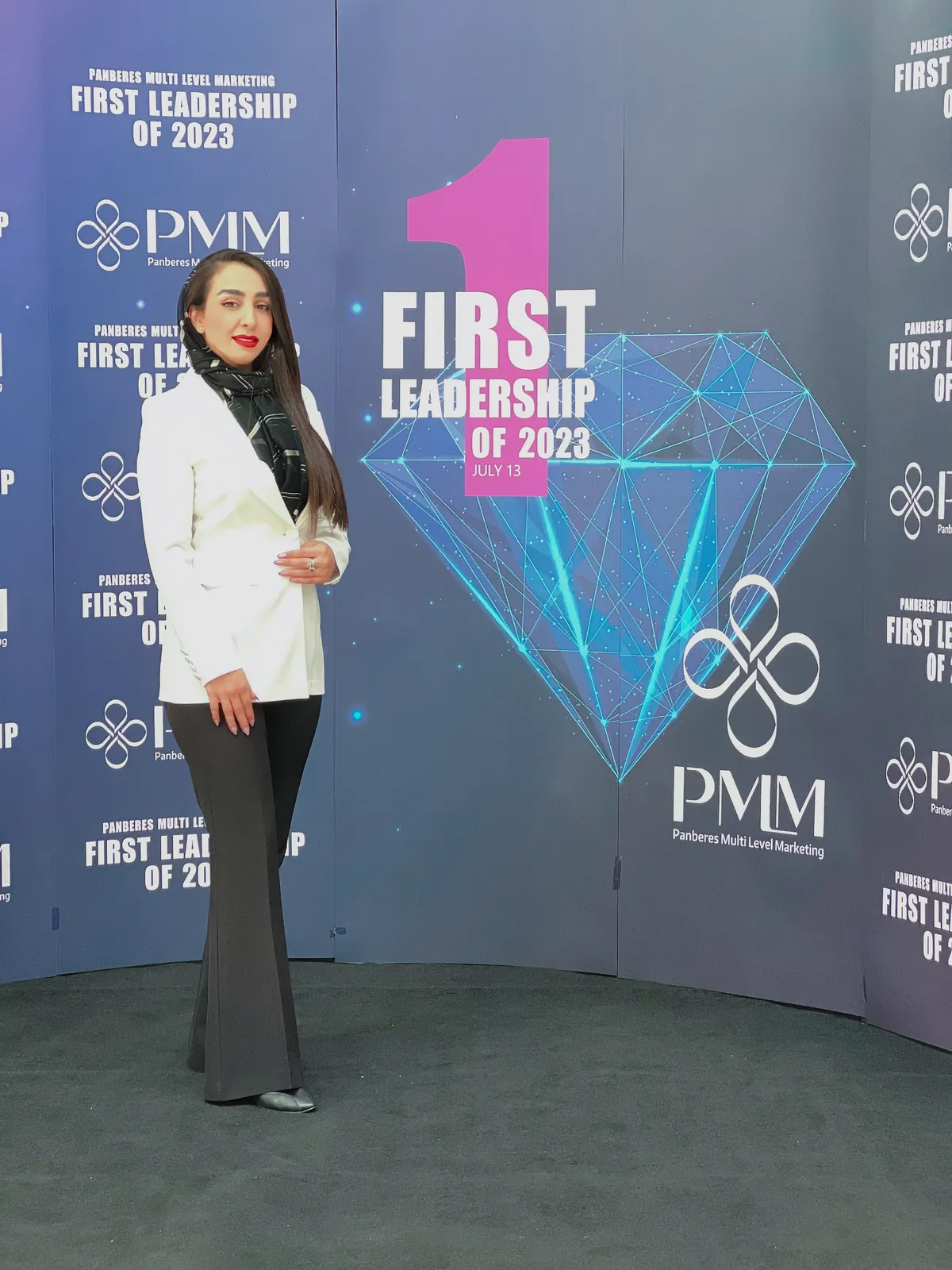 سارا در رویداد First Leadership 2023